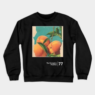 Peaches - Minimal Style Graphic Artwork Design Crewneck Sweatshirt